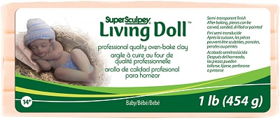   Sculpey Super Living Doll Baby 454 ZSLD4