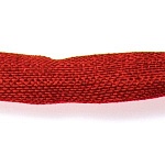 Шелковый шнур GRIFFIN Habotai Cord, 110 см, D=3 мм, красный