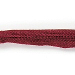 Шелковый шнур GRIFFIN Habotai Cord, 110 см, D=3 мм, гранат