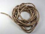 Шелковый шнур GRIFFIN Habotai Cord, 110 см, D=3 мм, серый