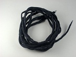 Шелковый шнур GRIFFIN Habotai Cord, 110 см, D=3 мм, черный