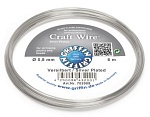 Посеребренная проволока на базе меди Craft Wire 0,8мм виток 6м