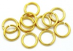 Кольцо соединит MonPin 1,0 х 8 мм (брасс, цвет:золото, 10 гр.)
