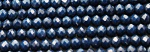 Рондель MonPin 4x3 мм, вн.д 0.8 мм (хрустальное стекло, 140 шт, синий капри), арт. m16030028