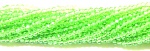 Рондель MonPin 4x3 мм, вн.д 0.8 мм (хрустальное стекло, 140 шт, светло-зеленый прозрачный), арт. m16030170