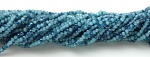 Рондель MonPin 2x3 мм, вн.д 0.6 мм (хрустальное стекло, 190 шт, голубой кобальт), арт. m16030221