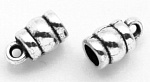 Концевик MonPin 5 х 10 мм, in-d 4 мм (биж.сплав, цвет:ант.серебро, 10 шт.)