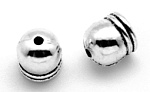 Концевик MonPin 7 х 8 мм, in-d 5 мм (биж.сплав, цвет:ант.серебро, 10 шт.)