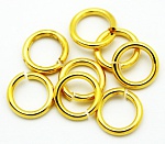 Кольцо соединит MonPin 1,2 х 14 мм (брасс, цвет:золото, 10 гр.)