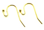 Швензы-крючок MonPin 12 х 22 мм (брасс, цвет:золото, 10 шт.)