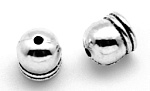 Концевик MonPin 6 х 7 мм, in-d 4 мм (биж.сплав, цвет:ант.серебро, 10 шт.)