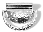 Чендлер MonPin 35 х 45 мм, in-d 5 мм (биж.сплав, цвет:ант.серебро, 1 шт), арт. m18070169