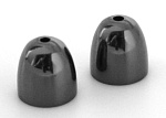 Концевик MonPin 10 х 11/вн.д 9 мм (брасс, покрытие:оксид родия, 2 шт), арт. m18070231