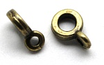 Бейл MonPin 6x10 мм, вн.д 3 мм (биж.сплав, цвет:бронза, 20 шт), арт. m19070241