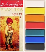 Набор пластики Артефакт LAPSI 7 классических цветов 140г