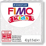 Полимерная глина для детей FIMO kids 052 (блестящий белый) 42г
