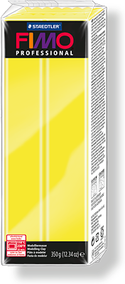 Полимерная глина FIMO Professional 1 (лимонно-желтый) 350г