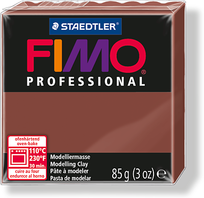 Полимерная глина FIMO Professional 77 (шоколад) 85г