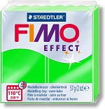 Полимерная глина FIMO neon Effect 501, зеленый, 57г