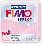 Полимерная глина FIMO Effect 205, пастель светло-розовая, 57г