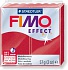 Полимерная глина FIMO Effect 28, красный металлик, 57г