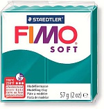 Полимерная глина FIMO Soft 36 темная бирюза, 57г