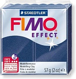 Полимерная глина FIMO Effect 38, синий металлик, 57г
