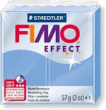 Полимерная глина FIMO Effect 386, голубой агат, 57г