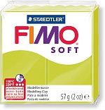 Полимерная глина FIMO Soft 52 зеленый лайм, 57г