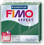 Полимерная глина FIMO Effect 58, зеленый металлик, 57г