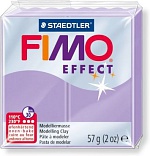 Полимерная глина FIMO Effect 605, пастель сиреневая, 56