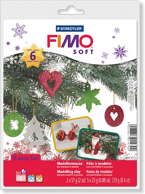 Набор для создания декораций FIMO soft «Рождество»
