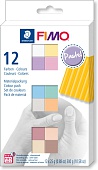 FIMO soft Пастельный цвета 12 блоков по 25 г