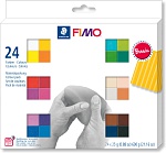 FIMO soft базовый комплект из 24 блоков по 25 г