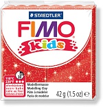 Полимерная глина для детей FIMO kids 212 (блестящий красный) 42г