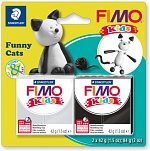 Набор FIMO kids «Веселые коты»