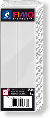 Полимерная глина FIMO professional 80 (серый) 454г