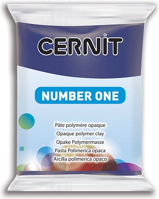 Полимерная глина CERNIT N1 56г, темно-синий 246