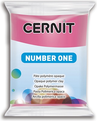 Полимерная глина CERNIT N1 56г, малиновый 481