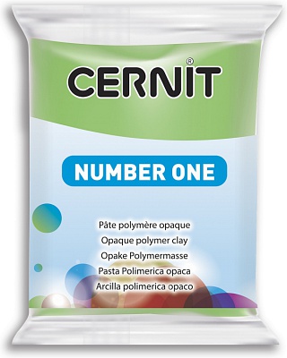 Полимерная глина CERNIT N1 56г, светло-зеленый 611