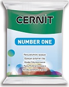 Полимерная глина CERNIT N1 56г, изумрудный 620