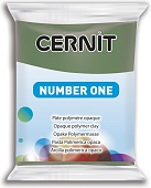 Полимерная глина CERNIT N1 56г, оливковый 645