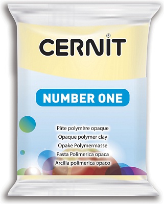 Полимерная глина CERNIT N1 56г, ваниль 730