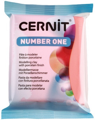 Полимерная глина CERNIT N1 56г, коралловый 754