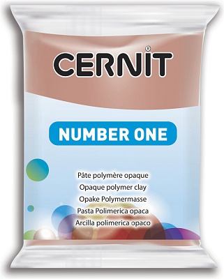 Полимерная глина CERNIT N1 56г, серо-коричневый 812