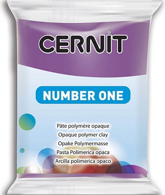 Полимерная глина CERNIT N1 56г, лиловый 931