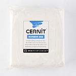 Полимерная глина CERNIT N1 250г, белый фарфор (полупрозрачный)010