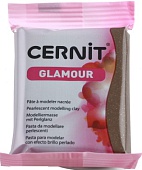 Полимерная глина CERNIT GLAMOUR 56г, бронза 058
