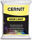 Полимерная глина CERNIT NEON 56г, неоновый желтый 700