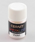 Блестящая пудра (блестки) CERNIT, интерферентный фиолетовый